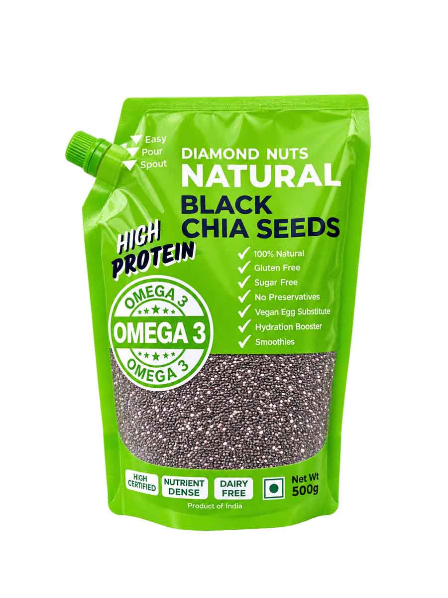 Hạt chia đen Diamond Nuts Natural 500g