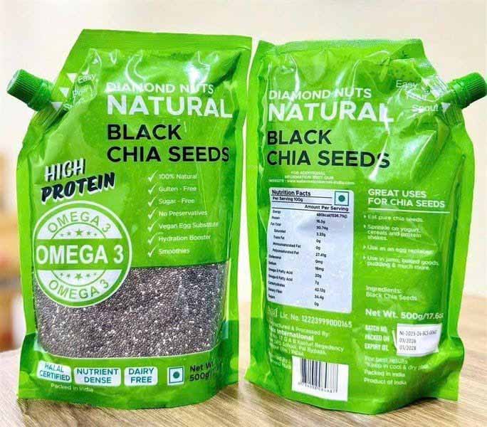 Hạt chia đen Diamond Nuts Natural Australia