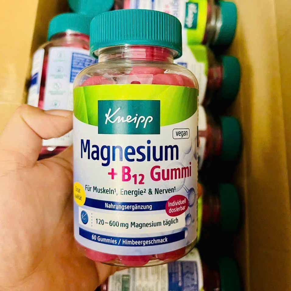 Kẻo dẹo Kneipp Magnesium B12 Gummi