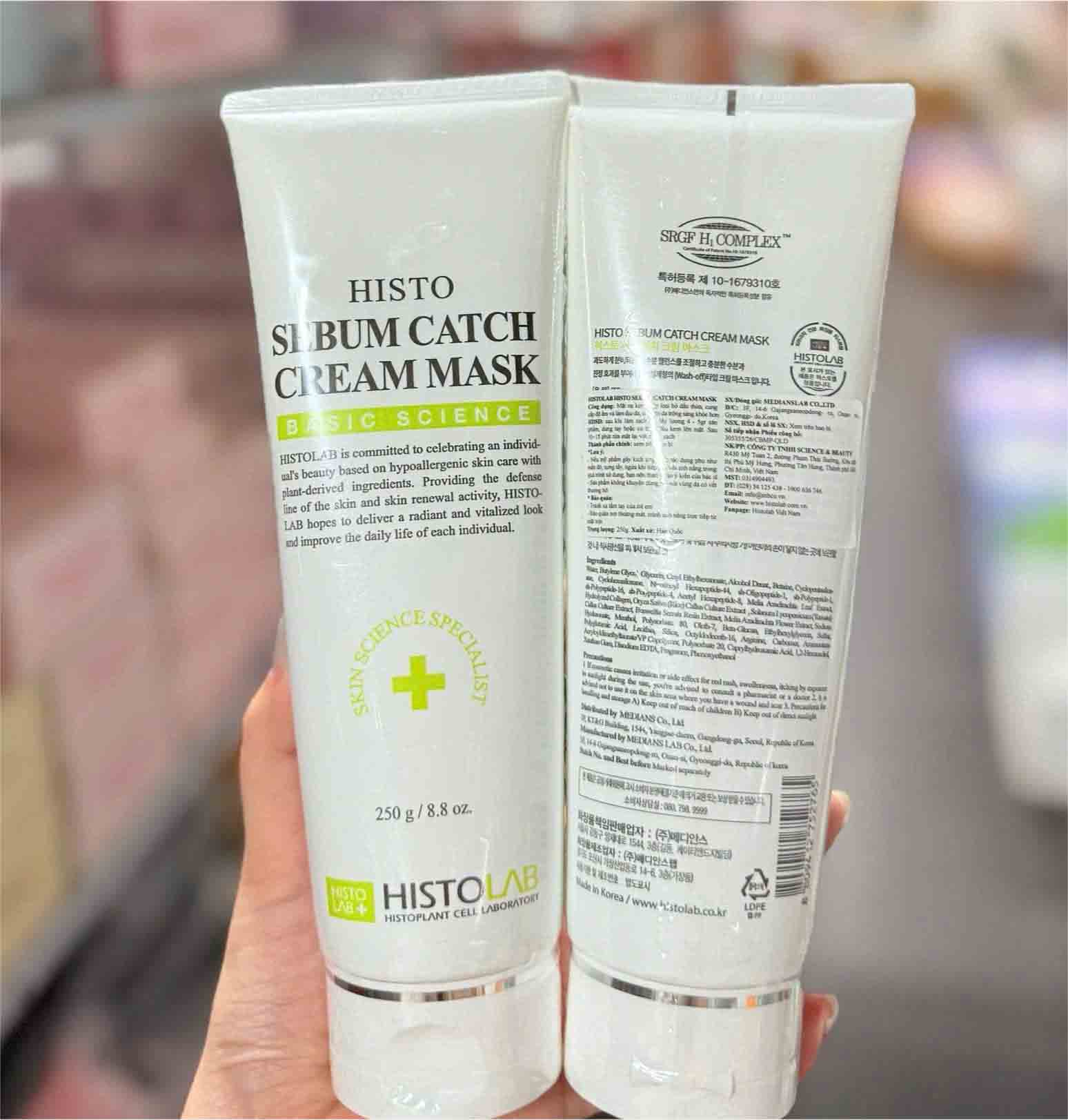 Mặt nạ Histolab Sebum Catch Cream Mask Hàn Quốc