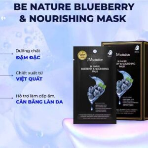 Mặt nạ JM Solution Be Nature Blueberry & Nourishing Mask