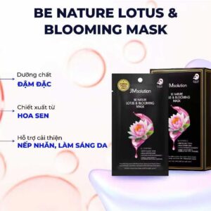 Mặt nạ JM Solution Be Nature Lotus & Blooming Mask