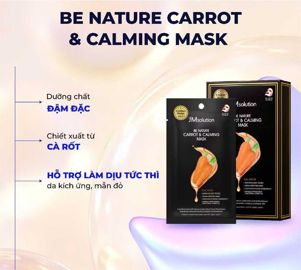 Mặt nạ JM Solution Carrot & Calming Mask