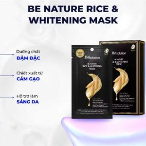 Mặt nạ JM Solution Rice & Whitening Mask