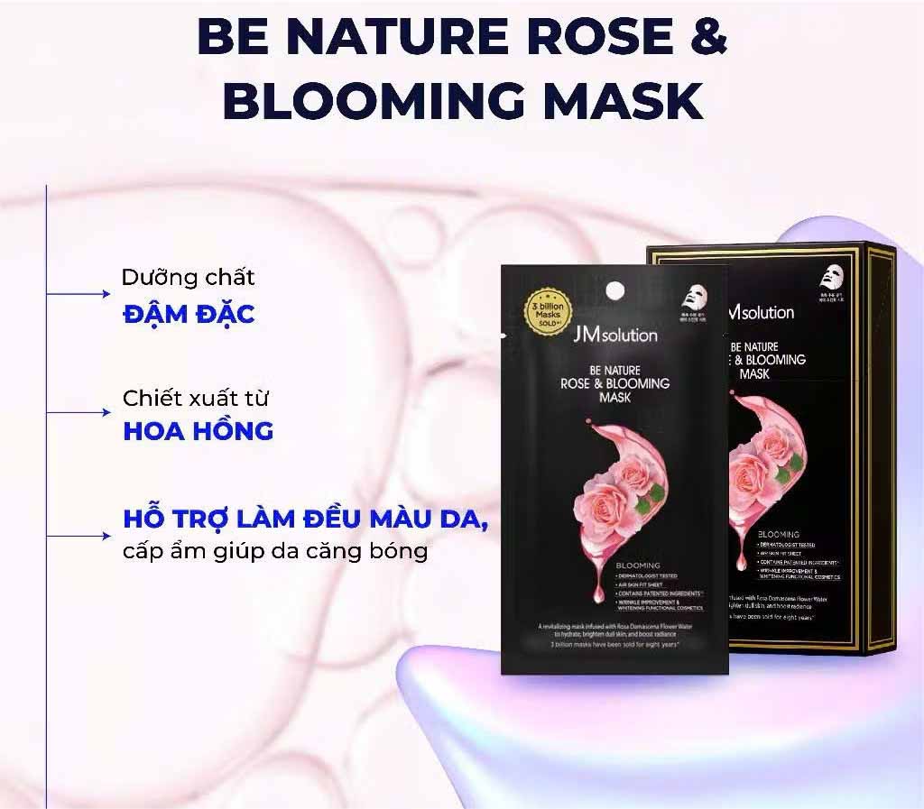 Mặt nạ JM Solution Rose & Blooming Mask
