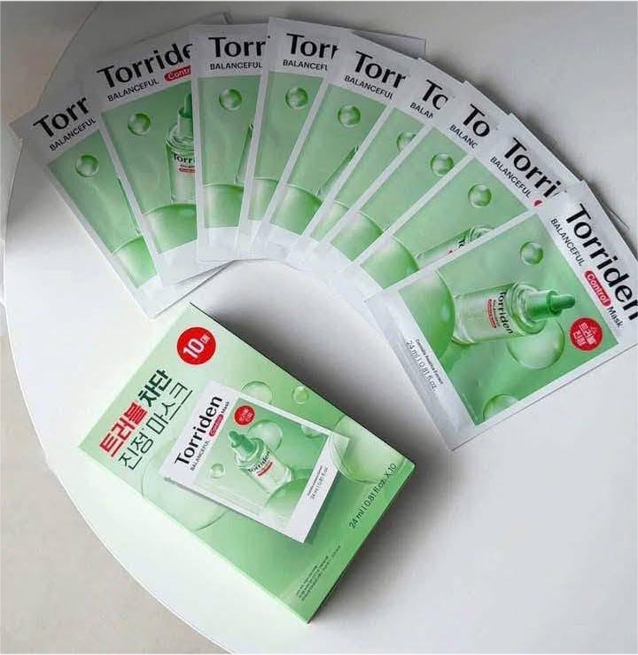 Mặt nạ Torriden xanh lá Balanceful Cica Mask