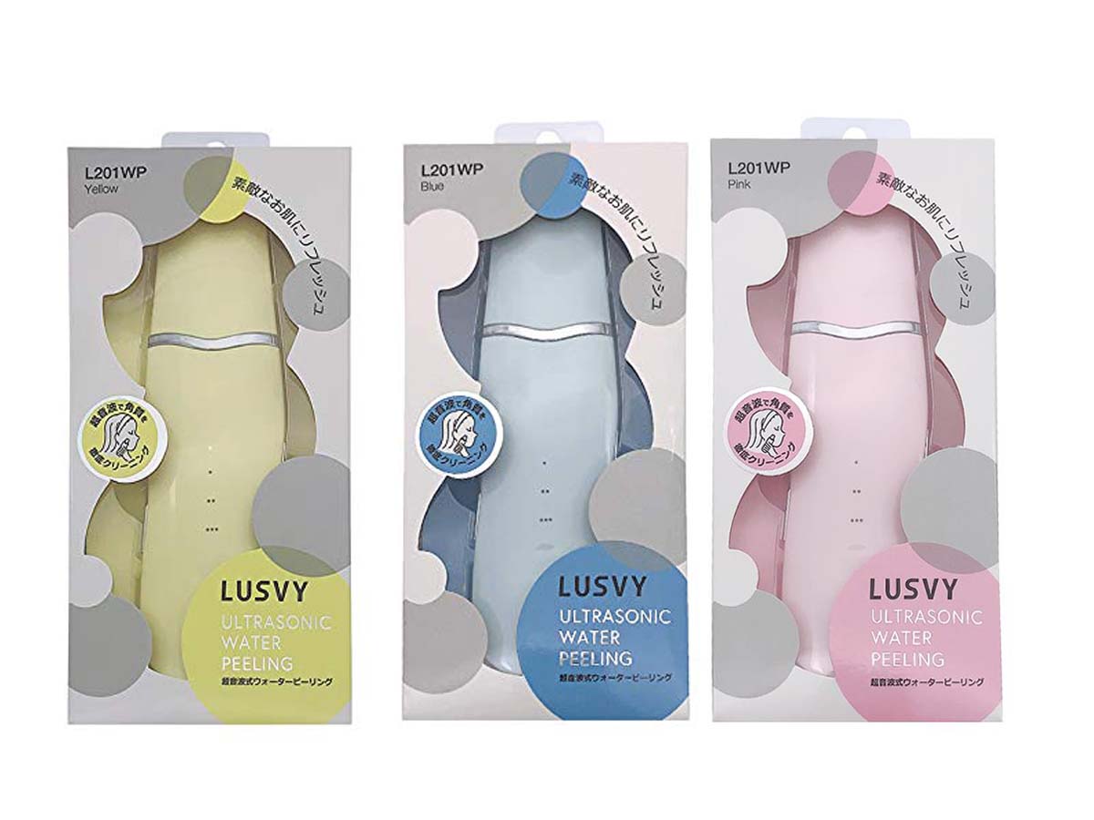 Máy sủi da Lusvy Ultrasonic Water Peeling L201WP Nhật Bản