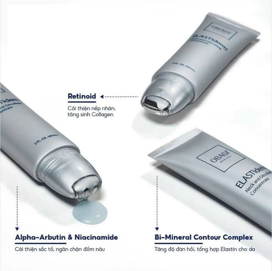 Serum dưỡng da vùng cổ Obagi Elastiderm Neck and Décolleté Concentrate