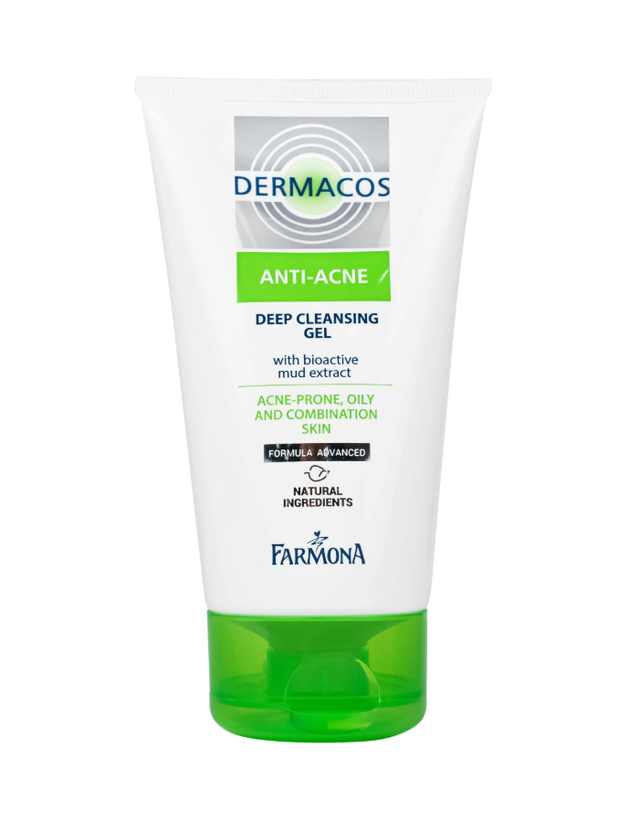 Sữa rửa mặt Farmona Dermacos Anti Acne Deep Cleansing Gel