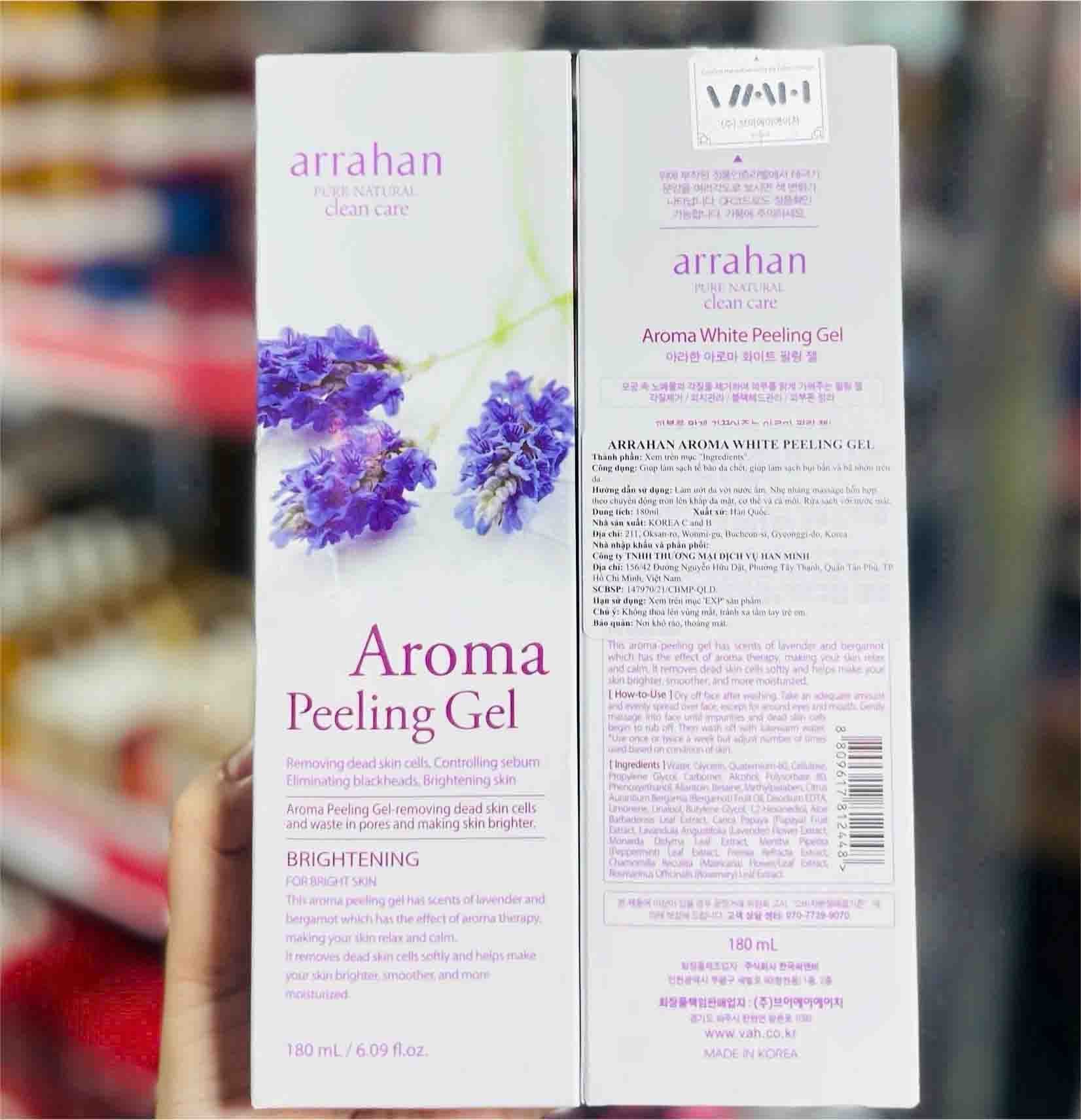 Tẩy tế bào chết Arrahan Aroma