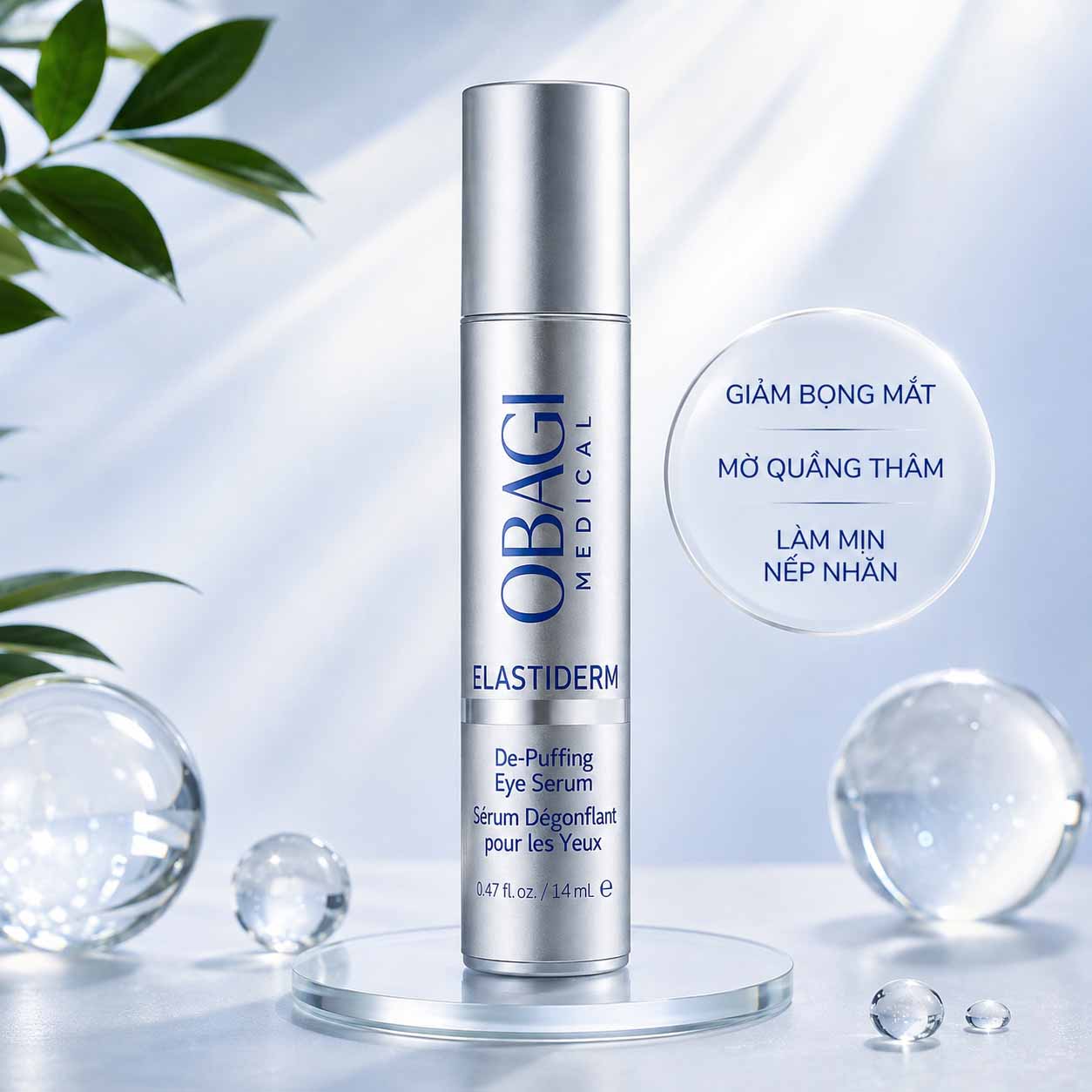 Tinh chất dưỡng mắt Obagi Elastiderm Eye Serum