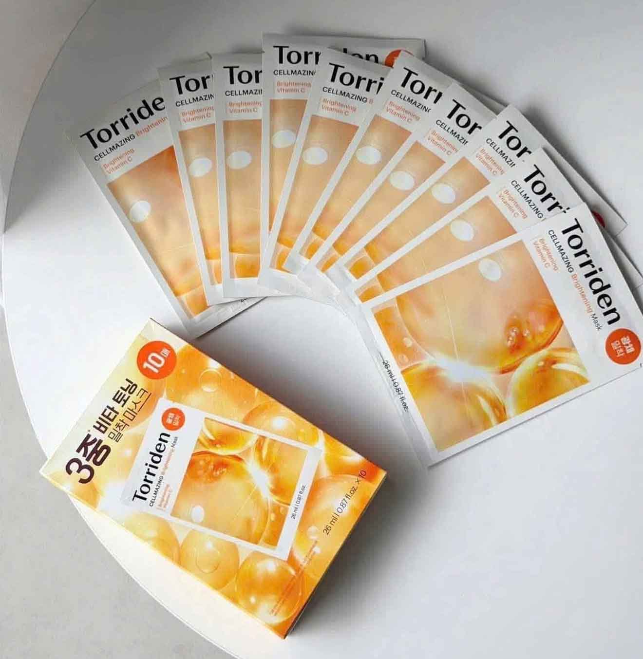 Torriden Cellmazing Brightening Mask – Vàng