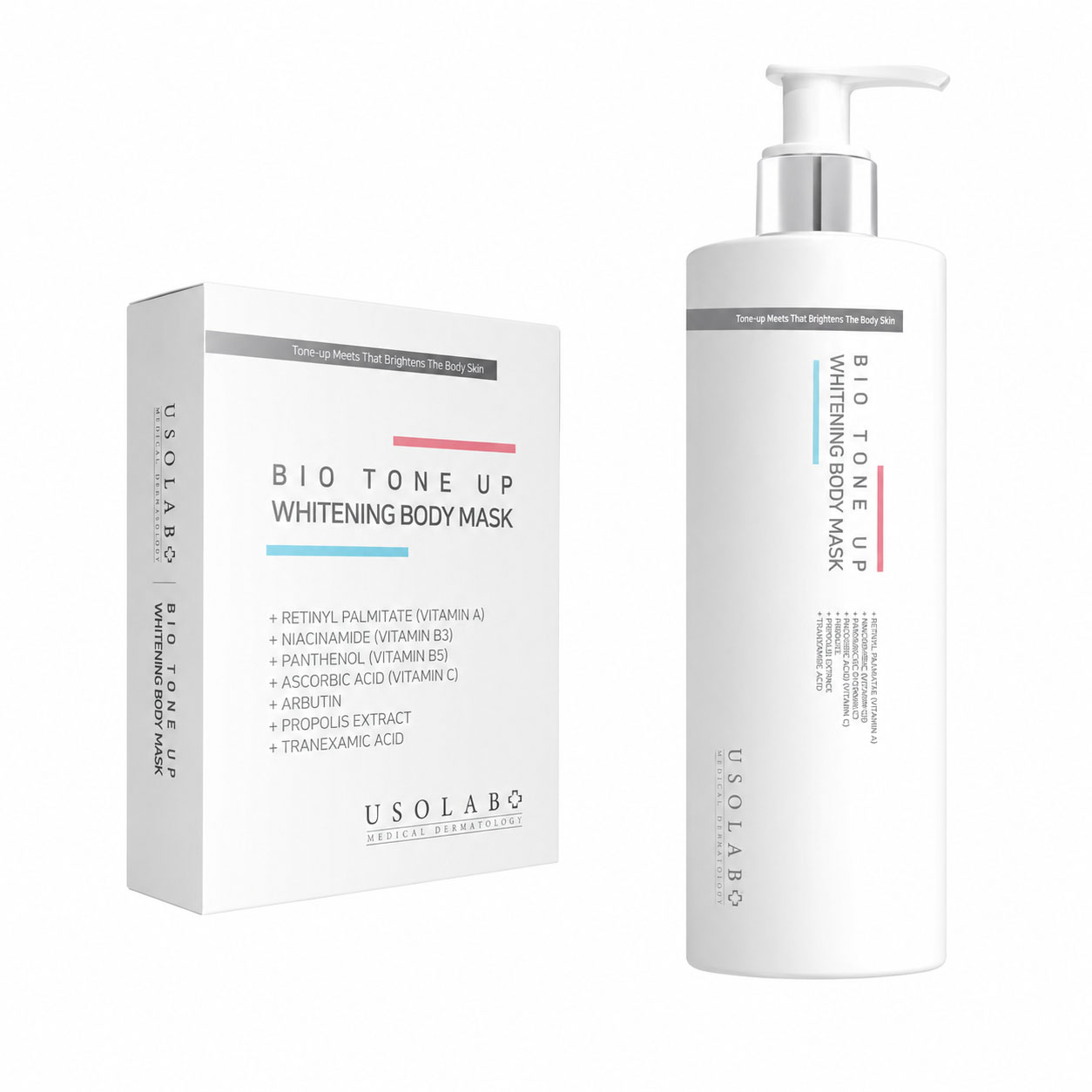 Ủ trắng Body Usolab Bio Tone Up Whitening Body Mask