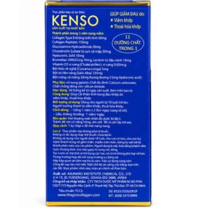 Viên hỗ trợ xương khớp Kenso 11in1 Nhật Bản
