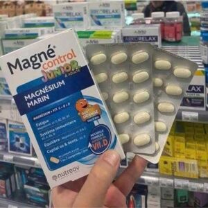 Viên ngậm Nutreov Magne Control Junior Magnesium Marin