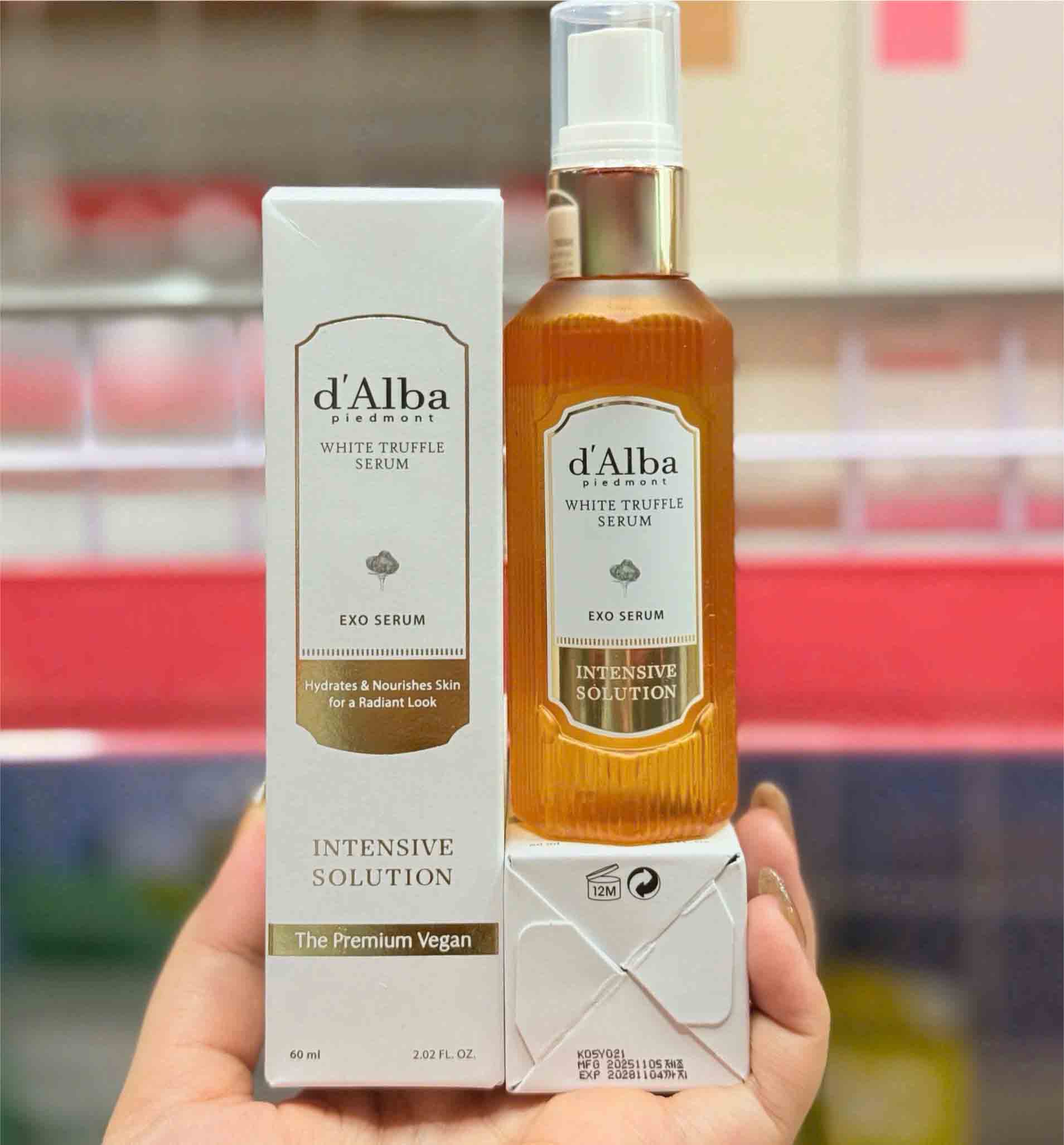 Xịt dưỡng da D Alba White Truffle Serum Exo Serum