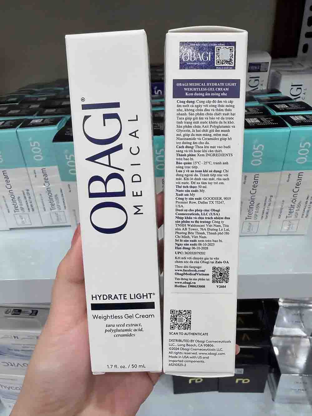 kem dưỡng obagi hydrate