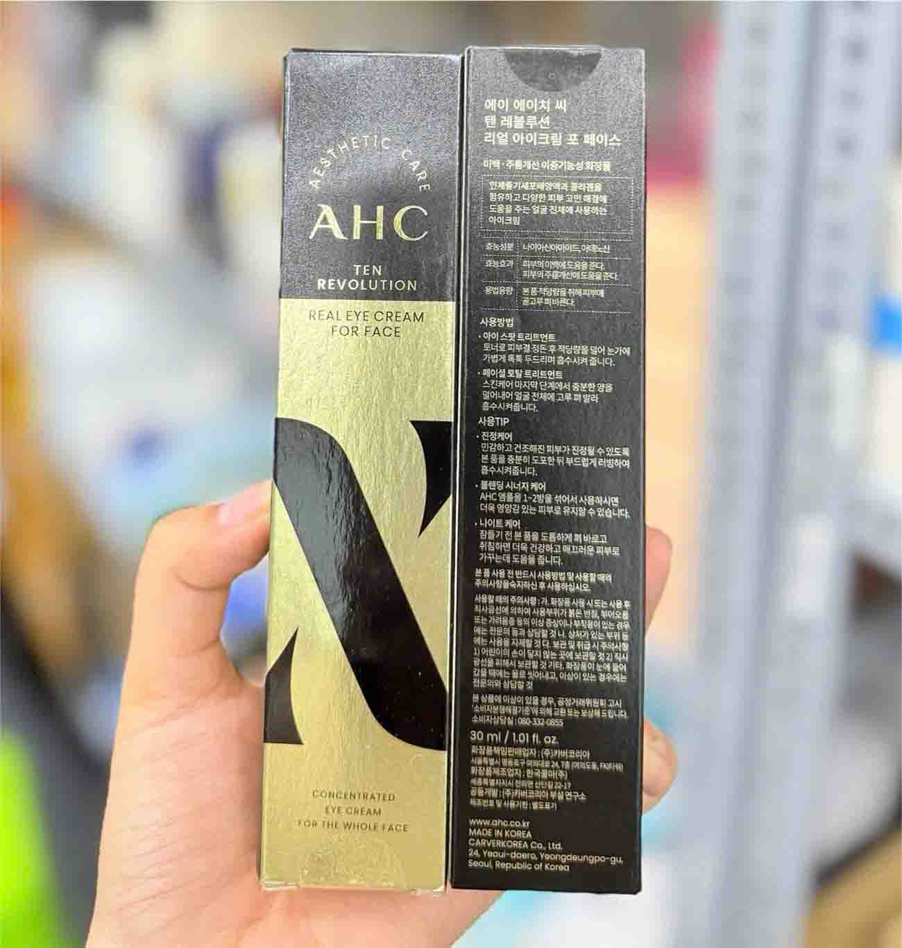 kem mắt ahc ten revolution