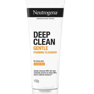 neutrogena deep clean gentle foaming cleanser