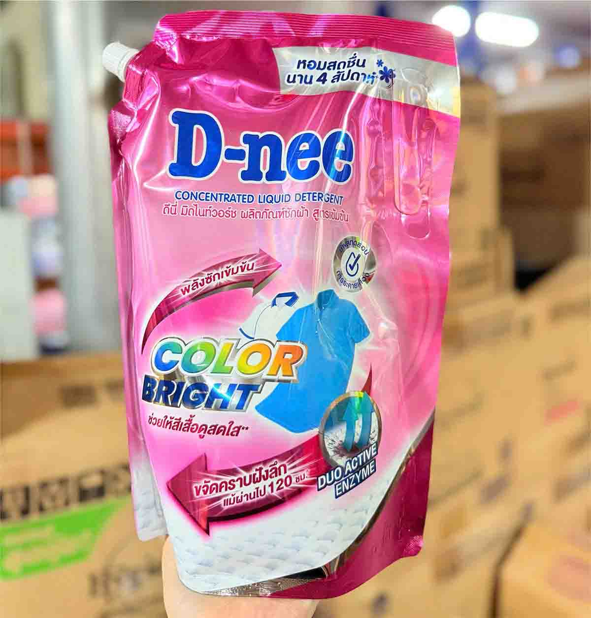 nước giặt dnee túi quần áo màu