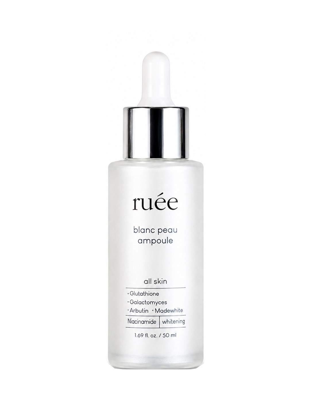 ruee blanc peau ampoule
