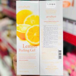 tẩy da chết arrahan lemon peeling gel