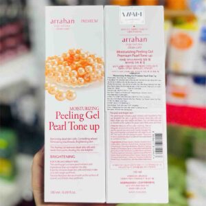 tẩy da chết arrahan pearl tone up