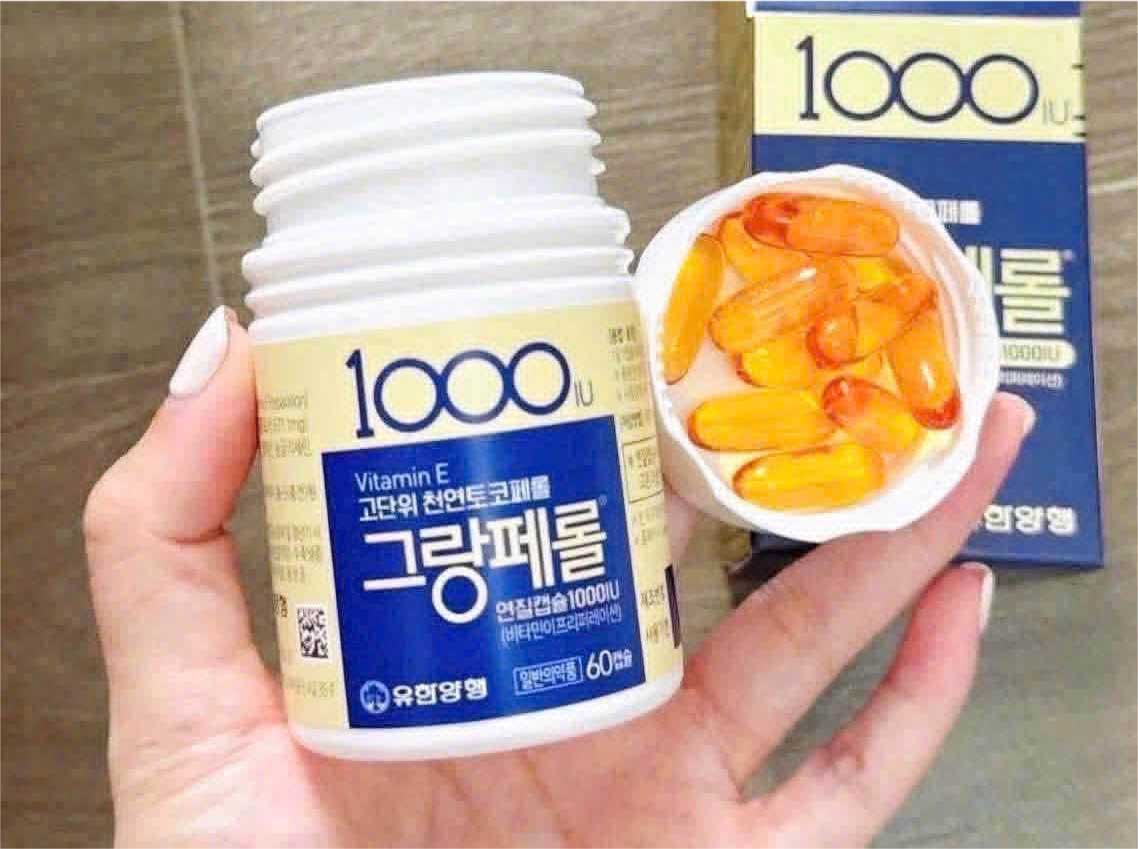 vitamin e 1000iu của hàn