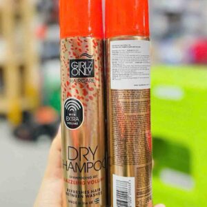 Dầu gội khô Girlz Only màu cam Dazzling Volume – màu cam