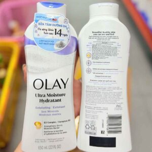 Dòng sữa tắm Olay Mỹ Exfoliating