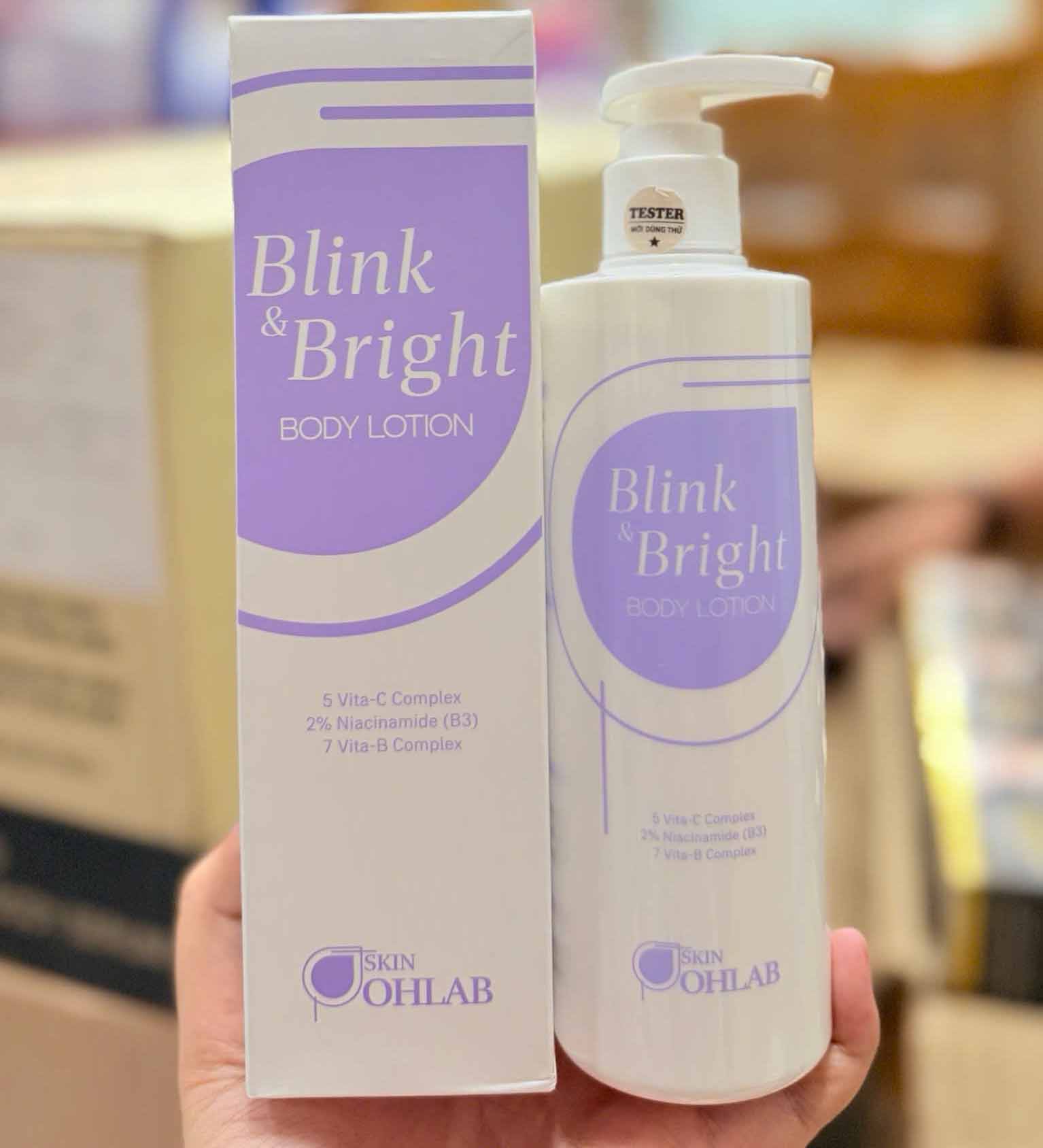 Dưỡng thể Skin Ohlab Blink & Bright Body Lotion Hàn Quốc 250ml