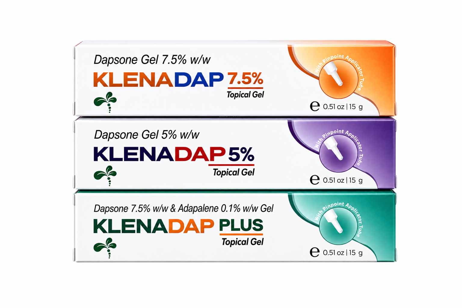 Gel hỗ trợ giảm mun Klenadap Dapsone Gel Ấn Độ 15g