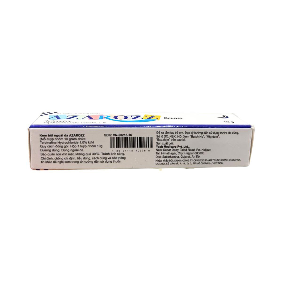 Kem Azarozz Cream 10g