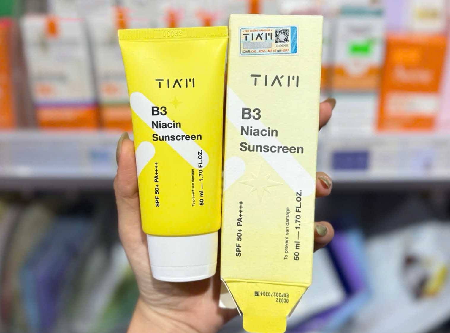 Kem chống nắng Tiam B3 Niacin Sunscreen