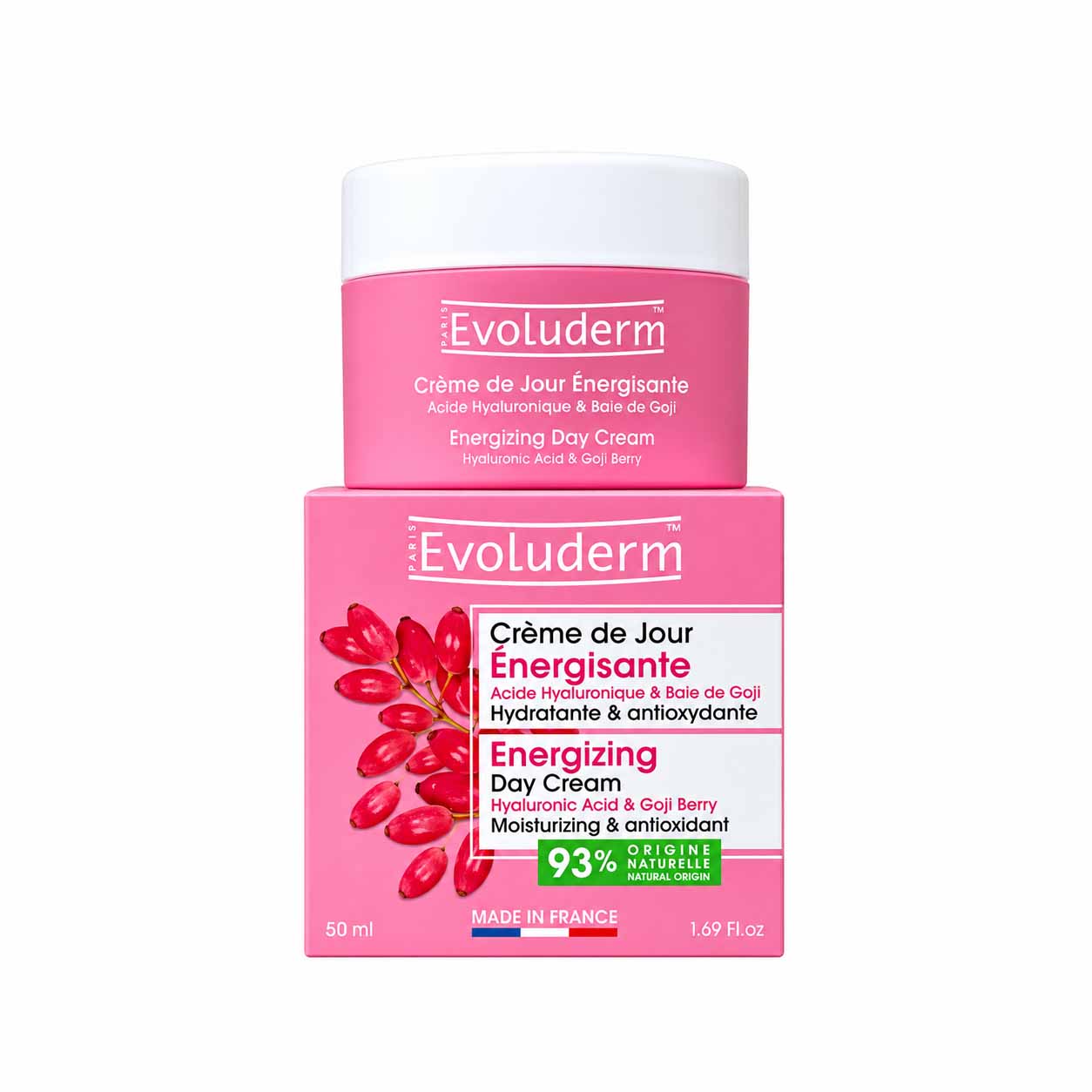 Kem dưỡng ban ngày Evoluderm Energizing Day Cream
