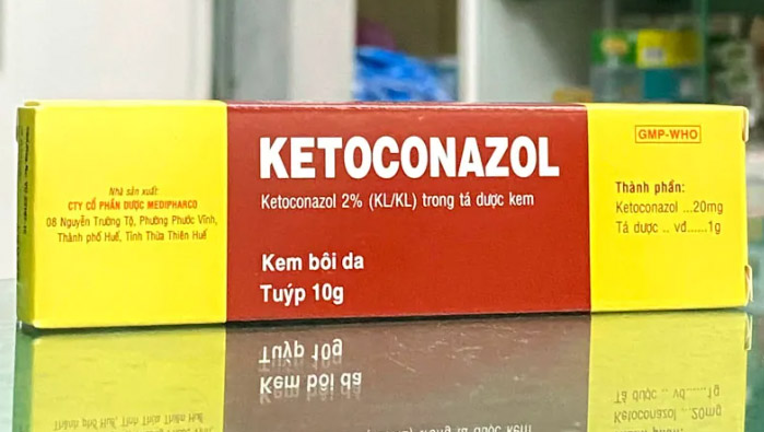 Kem hỗ trợ giảm nấm da Ketoconazol 2% Medipharco