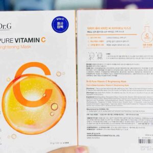Mặt Nạ Dr G Pure Vitamin C Brightening Mask