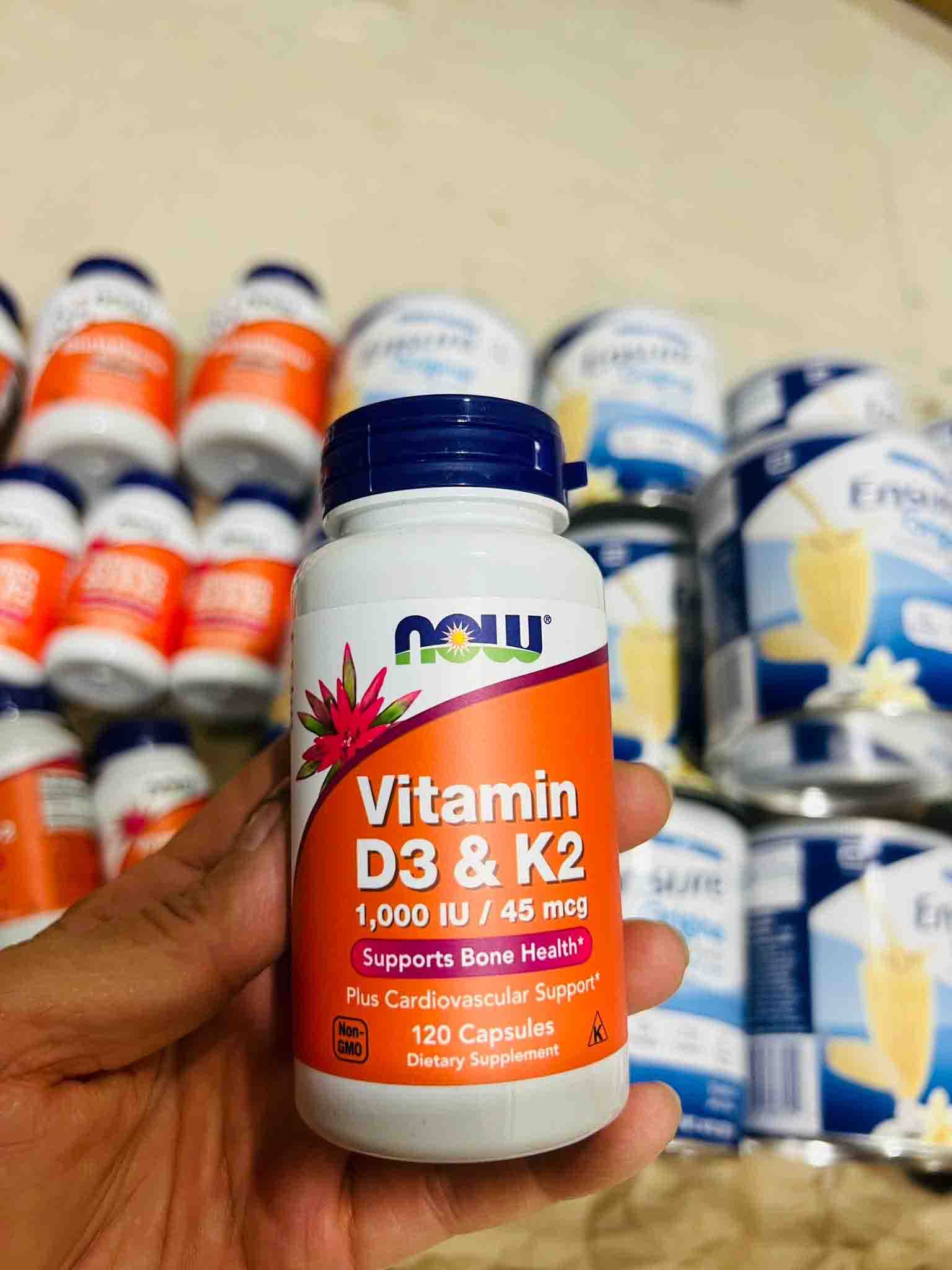 Now vitamin d3 k2 của mỹ