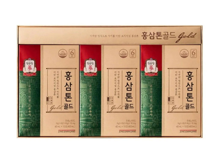 Nước hồng sâm KGC Jung Kwan Jang Tonic Gold 40ml x 30 gói