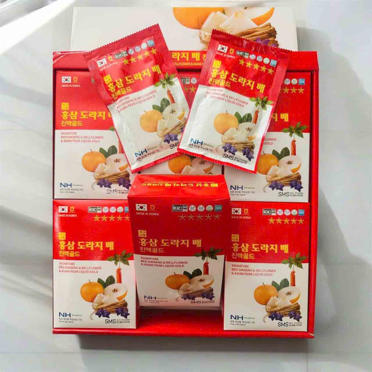 Nước hồng sâm lê hoa chuông SMS Bio Pharm 30 gói