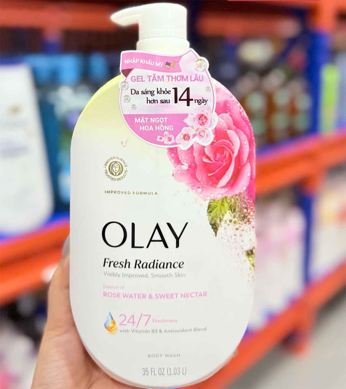 Olay Fresh Radiance – Rose Water & Sweet Nectar