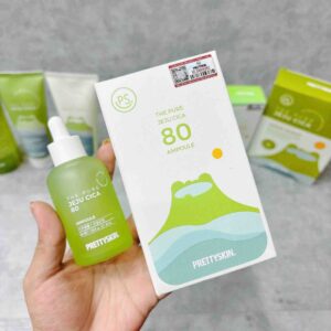 Serum rau má Prettyskin The Pure Jeju Cica 80 Ampoul