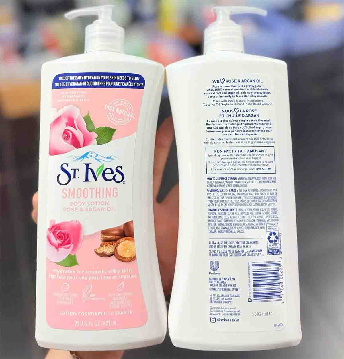 St.Ives Smoothing Rose & Argan Oil Body Lotion