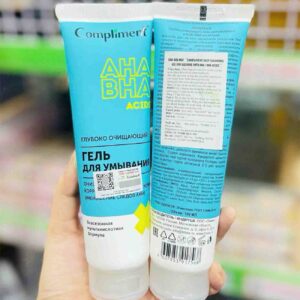 Sữa rửa mặt Compliment AHA BHA Acids