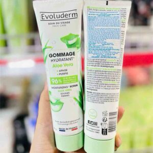 Tẩy da chết Evoluderm chiết xuất lô hội Aloe Vera Moisturising Scrub