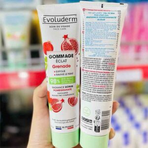 Tẩy da chết Evoluderm lựu đỏ Pomegranate 