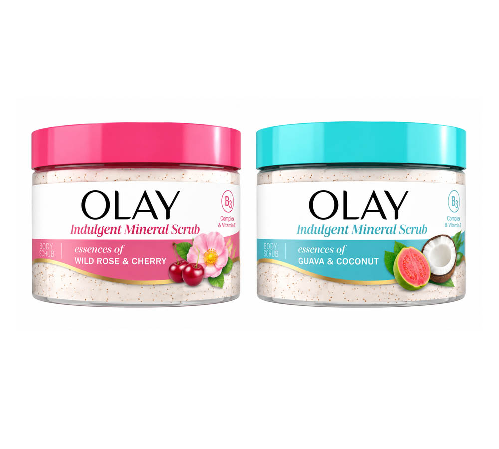 Tẩy tế bào chết Body Olay Indulgent Mineral Scrub 311g