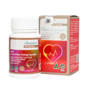 Viên hỗ trợ tim mạch Vitatree Ultra CoQ10 Max 150mg