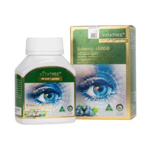 Viên uống bổ mắt Vitatree Bilberry 10000mg