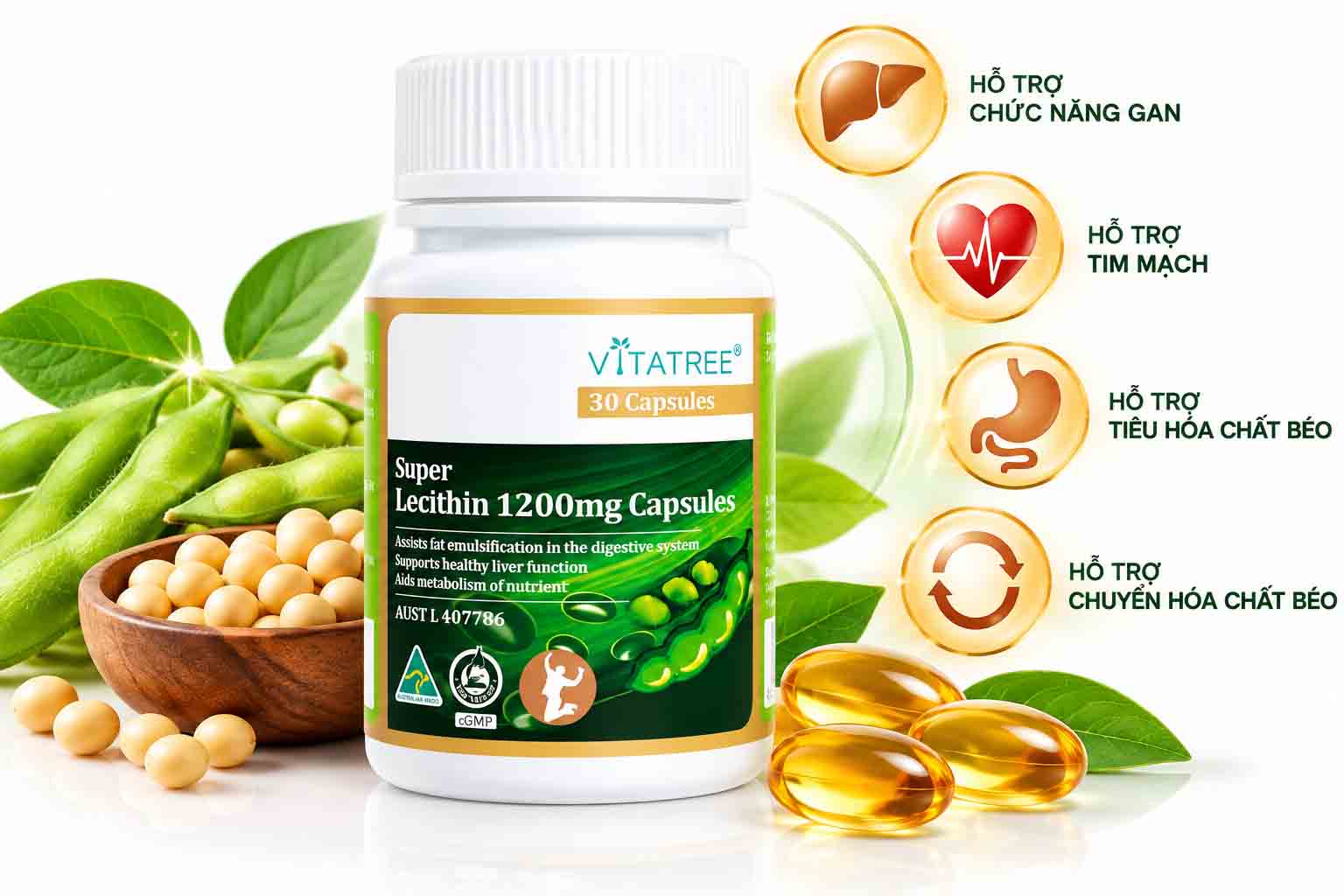 Vitatree Super Lecithin 1200mg
